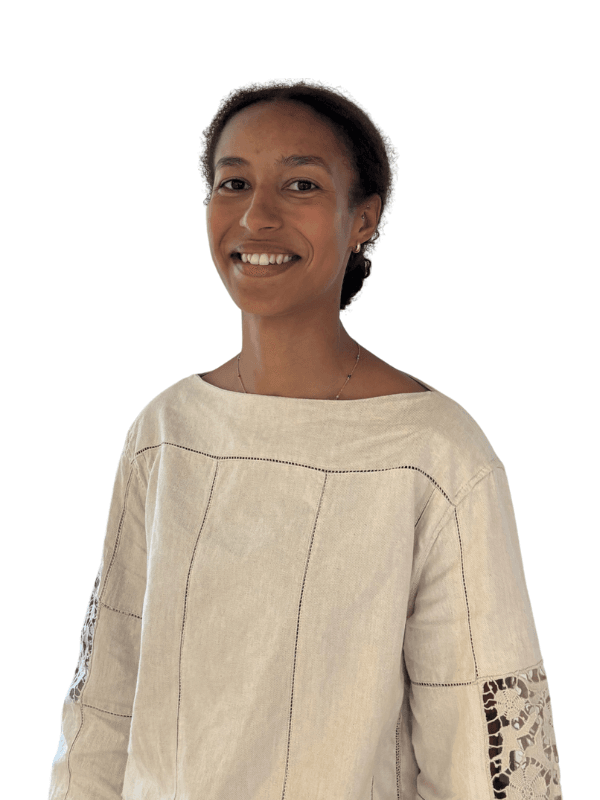 Porträtt av Louise Alvers.