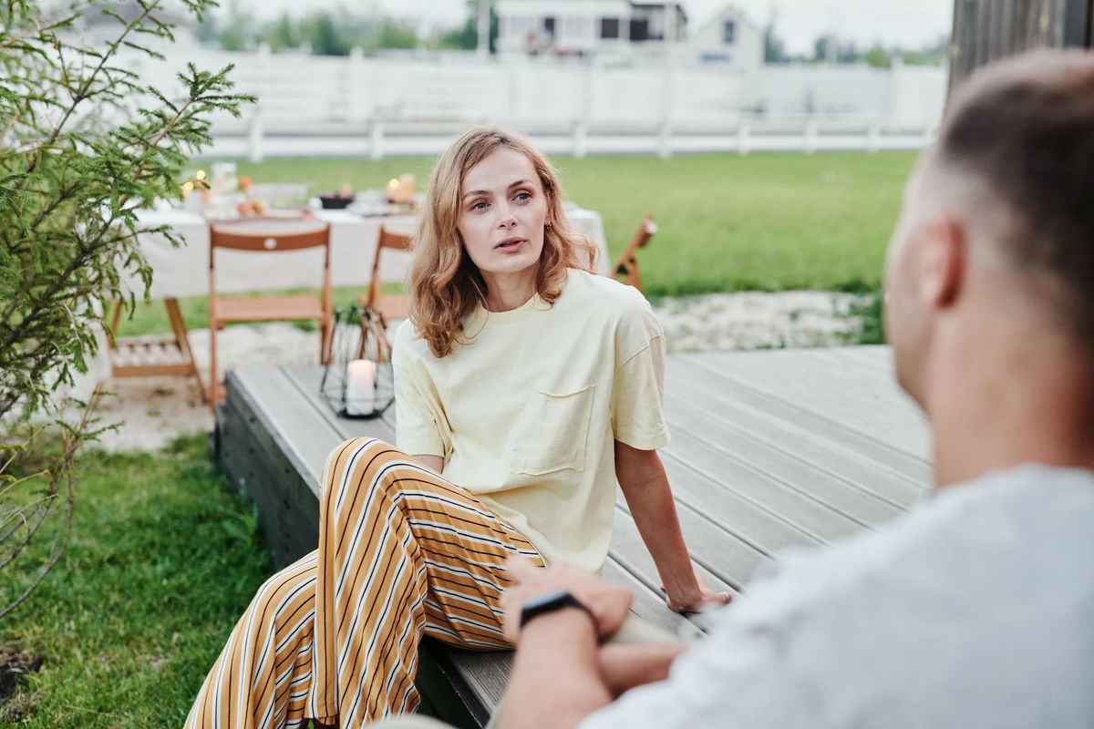 Terapisamtal mellan klient och psykolog