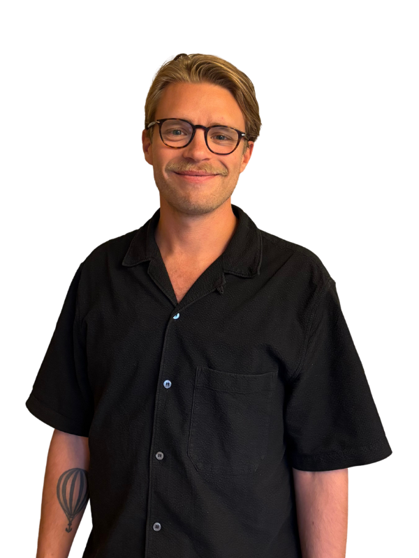 Porträtt av Max Gardtman.